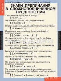 Таблицы демонстрационные "Русский язык 9 кл."