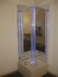 Комплект из двух акриловых зеркал для воздушнопузырьковой трубки, 170х50