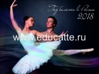 Баннер "2018 год балета в России"