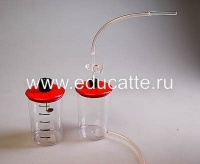 Прибор комбинированный (аспиратор и прибор для определения состава воздуха)