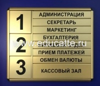 РАМКА К СТЕНДАМ И ТАБЛИЧКАМ, ЦВЕТ "МАТОВОЕ ЗОЛОТО"
