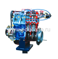 Двигатель ВАЗ 2108-09, на подставке (с возможностью демонстрации работы)