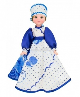 Кукла "Василина гжель", 45 см