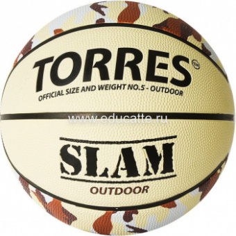 Мяч баскетбольный TORRES Slam, р.5 резина