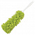 Сметка-метелка для смахивания пыли ЛАЙМА, 58 см, зеленая, 603618