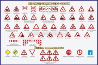 "Предупреждающие знаки"