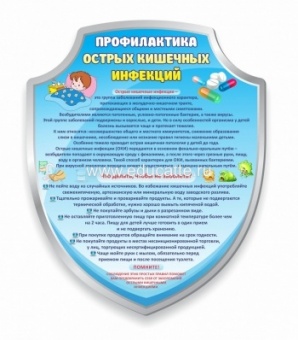 "Профилактика острых кишечных инфекций". резной стенд