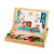 Бизи-чемоданчик "Дружная семья": доска для рисования, меловая доска, фигурки на магнитах, 2 игровых фона, инструкция с готовыми играми