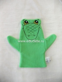 Кукла рукавичка "Крокодил"