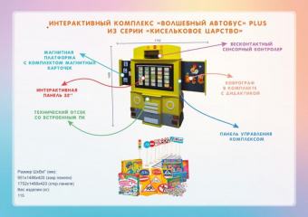 Интерактивный комплекс-тренажер ПДД «Волшебный Автобус Plus»