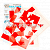 Прозрачный квадрат (красный)