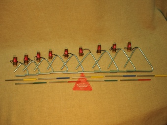 Комплект треугольников № 6 (07-09-11-13 см., диаметр 6 мм.) (зч-кт-тр-06)