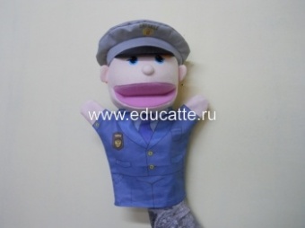 Кукла "Веселый рассказчик" Полицейский