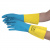 Перчатки неопреновые LAIMA EXPERT НЕОПРЕН, 95 г/пара, химически устойчивые, х/б напыление, L (большой), 605005