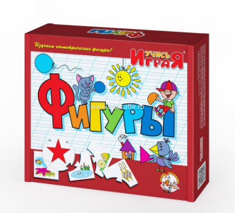 Игра обучающая "Фигуры". Серия «Учись, играя»