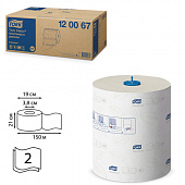 Полотенца бумажные рулонные TORK (Система H1) Matic, комплект 6 шт., Advanced, 150 м, 2-слойные, белые, 120067