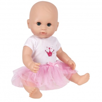 Одежда для куклы 38-43см, юбка и футболка "Принцесса"