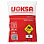 Материал противогололёдный 20 кг UOKSA Актив, до -30°C, хлорид кальция + минеральной соли, мешок