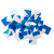 Прозрачный квадрат (синий)