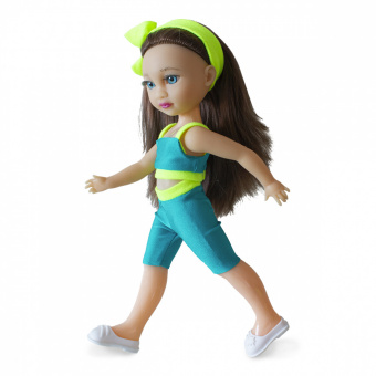 Кукла Викки на марафоне
