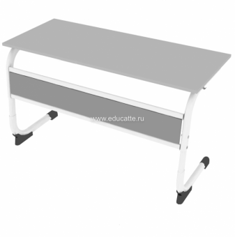 Парта двухместная 5-7 р.г. 1200х500х700_820мм