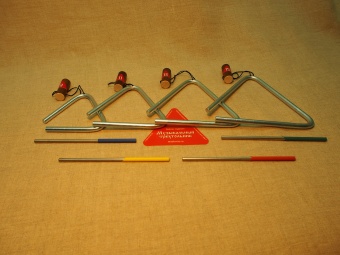 Комплект треугольников № 3 (09-11-13-15 см., диаметр 8 мм.) (зч-кт-тр-03)